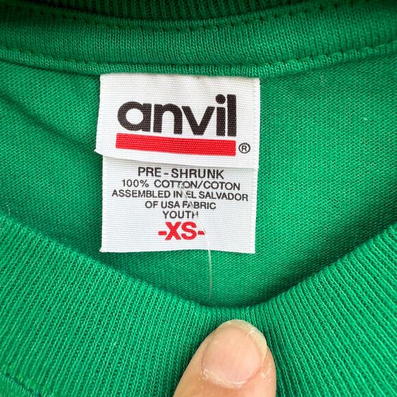 Kids Anvil short sleeve frog tee shirt size XS NWT - Picture 4 of 7